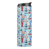 帆船航海の船 タンブラー (回転左)