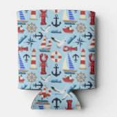 帆船航海の船 缶クーラー (裏面)