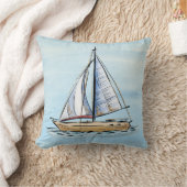帆船航海の装飾用クッション クッション (ブランケット)