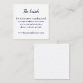 帆船航海の詳細カード エンクロージャーカード (正面/裏面)