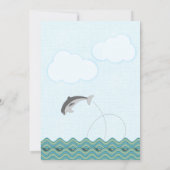 帆船航海の誕生日パーティー 招待状 (裏面)