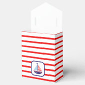 帆船航海の赤ちゃんシャワーありがとう フェイバーボックス (オープン)