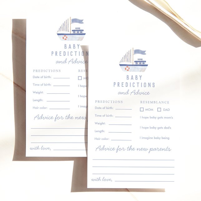 帆船航海の赤ちゃんシャワー予測とアドバイス (クリエイターアップロード済み)