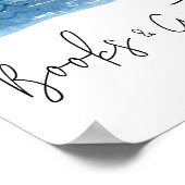 帆船航海の赤ちゃんシャワー本とギフト ポスター (角)