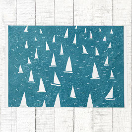 帆船航海の ドアマット