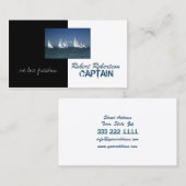 帆船艦長船カ航海のード 名刺 (正面/裏面)