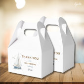 帆船誕生日ゲーブルボックスのビーフボックス上に帆 フェイバーボックス