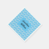 帆船誕生日 スタンダードカクテルナプキン (角)