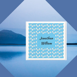 帆船誕生日 スタンダードカクテルナプキン