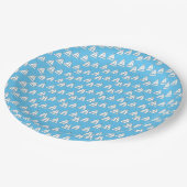 帆船誕生日 ペーパープレート (アングル)