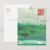 帆船2葉書 ポストカード (正面/裏面)