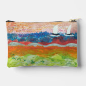 帆船 アクセサリーポーチ (裏面)