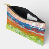 帆船 アクセサリーポーチ (見開き)