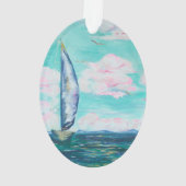 帆船 オーナメント (裏面)