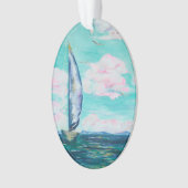 帆船 オーナメント (正面)