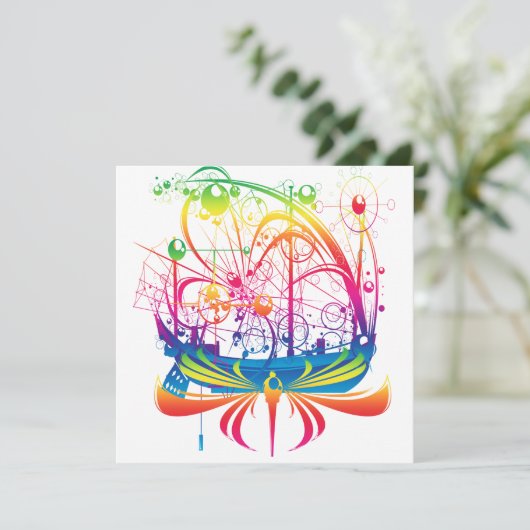 帆船 カード (スタンド正面)