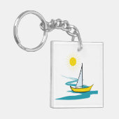 帆船 キーホルダー (正面左)