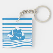 帆船 キーホルダー (裏面)