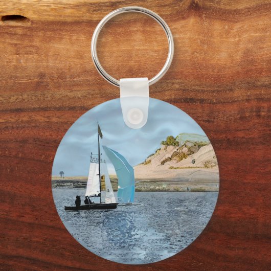 帆船 キーホルダー (正面)