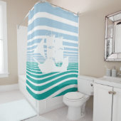 帆船 シャワーカーテン (インサイチュ)