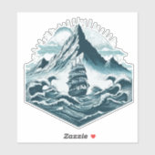 帆船 シール (シート)