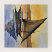 帆船 ジグソーパズル (横)