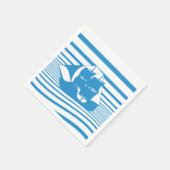 帆船 スタンダードカクテルナプキン (角)