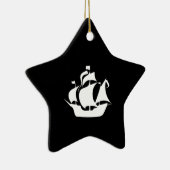 帆船 セラミックオーナメント (右)