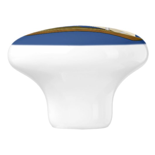 帆船 セラミックノブ (側面)