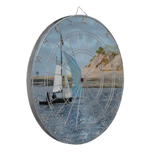 帆船 ダーツボード (正面左)