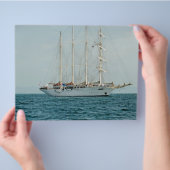 帆船 チラシ (手)