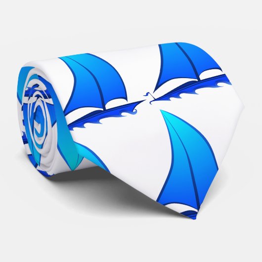 帆船 ネクタイ (ロール)