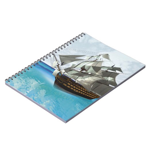 帆船 ノートブック (左側)