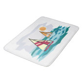 帆船 バスマット (アングル)