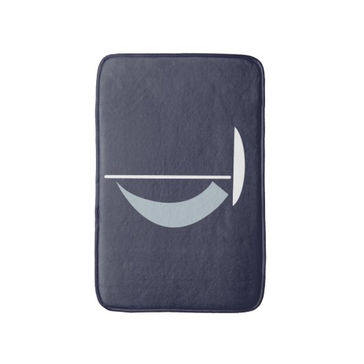 帆船 バスマット (正面縦)