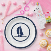 帆船 ペーパープレート (パーティー)
