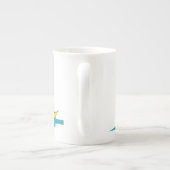 帆船 ボーンチャイナマグカップ (裏面)