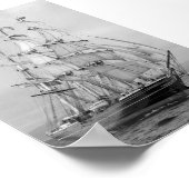 帆船 ポスター (角)