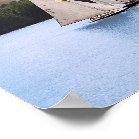 帆船 ポスター (角)