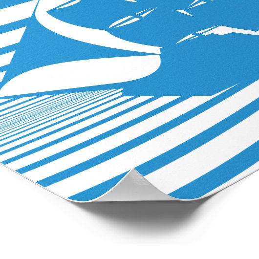 帆船 ポスター (角)