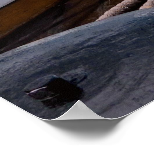 帆船 ポスター (角)