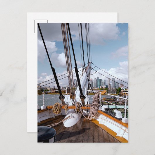 帆船 ポストカード (正面/裏面)