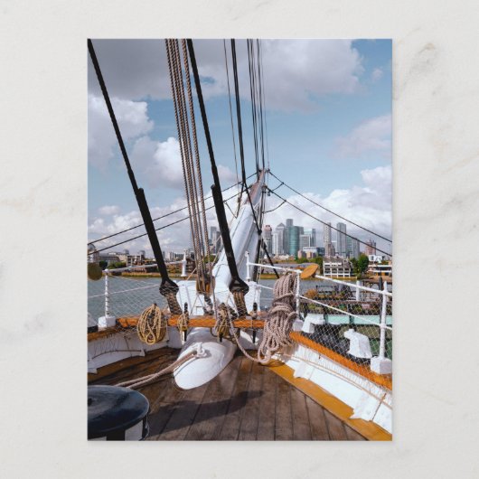 帆船 ポストカード (正面)
