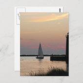 帆船 ポストカード (正面/裏面)