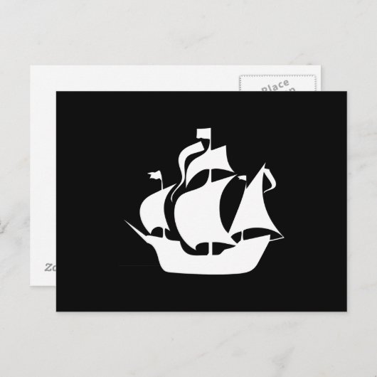 帆船 ポストカード (正面/裏面)