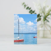 帆船 ポストカード (スタンド正面)