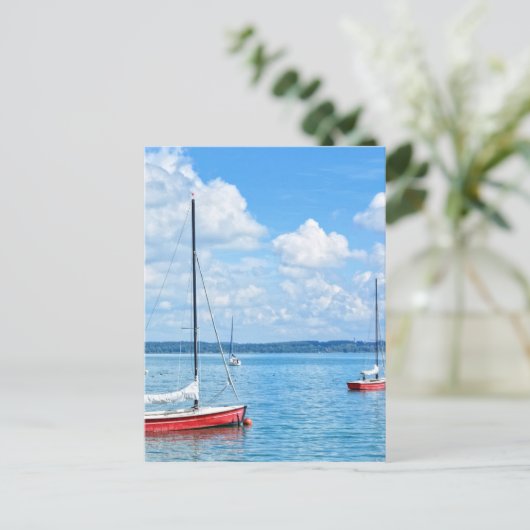帆船 ポストカード (スタンド正面)