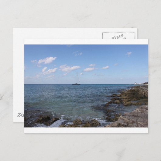 帆船 ポストカード (正面/裏面)