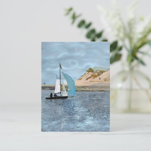 帆船 ポストカード (スタンド正面)