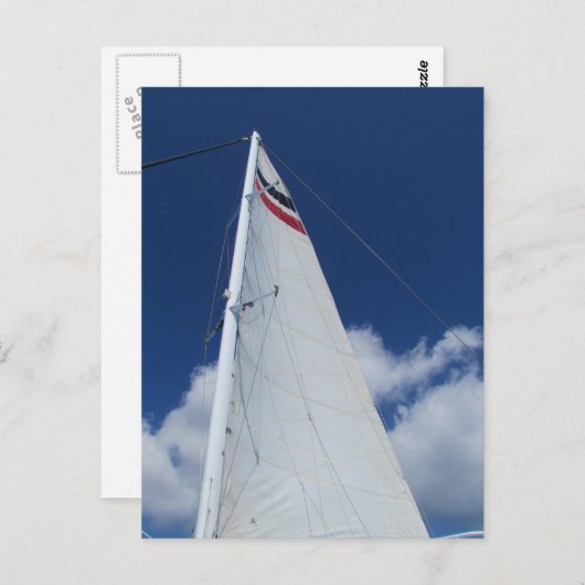 帆船 ポストカード (正面/裏面)